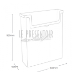 Boite extérieure A4 Dimensions