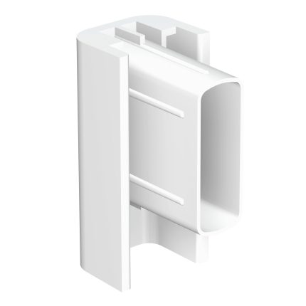 Cimaise décorative en aluminium blanc 2m.