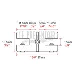 Pince Double pour Tablete-plan