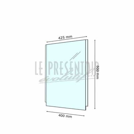 Porte affiche plexi 40 x 60 cm