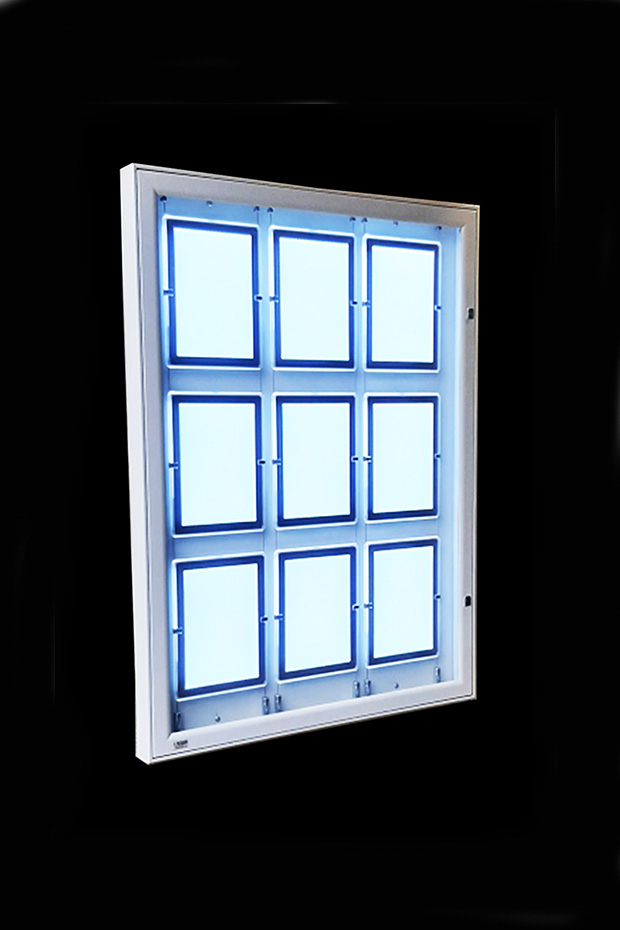 Vitrine d'affichage Porte Affiche led FN3